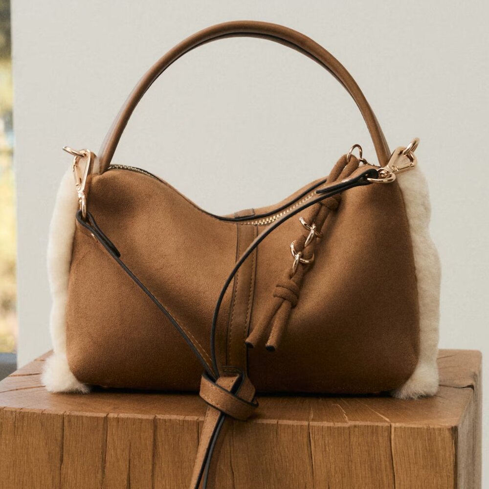 H&M Light Brown Crossbody Bag/NWT